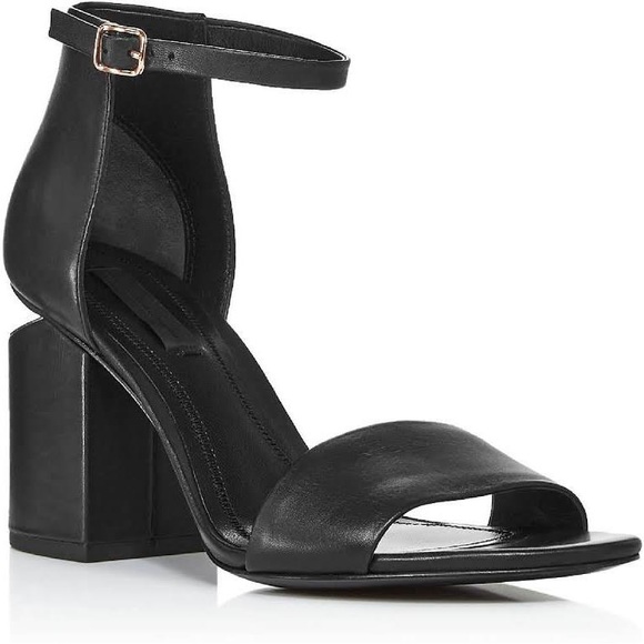 NIB Alexander Wang Abby Calf Notch Heel - Picture 4 of 6